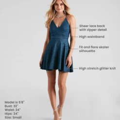 Windsor. Shine Bright Skater Dress -Deals Skirt Store 05101 1163 9 c9c77c99 bc8d 49d7 88c3 859955e8f308