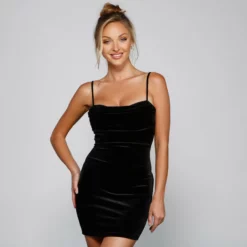 Windsor. Hit The Town Velvet Mini Dress -Deals Skirt Store 05101 1259 1