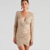 Windsor. Chic Glow-Up Sequin Bodycon Dress 1 Windsor. Chic Glow-Up Sequin Bodycon Dress -Deals Skirt Store 05101 1368 1