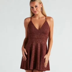 Windsor. Shine Bright Skater Dress