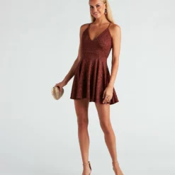 Windsor. Shine Bright Skater Dress -Deals Skirt Store 05101 1707 3 fb12160e 1e89 4d7b 908f 60d00d00973c