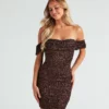 Windsor. Night Out Glamour Glitter Mini Dress -Deals Skirt Store 05101 1736 1 798c4638 9f91 4d7f a8a7 c5ef593bc24e