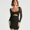 Windsor. Set The Curve Mesh Cutout Dress 1 Windsor. Set The Curve Mesh Cutout Dress -Deals Skirt Store 05101 1755 1