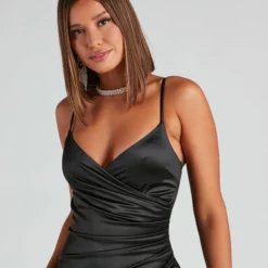 Windsor. Gorgeous Sleek Satin Mini Dress 9 Windsor. Gorgeous Sleek Satin Mini Dress -Deals Skirt Store 05101 1764 4