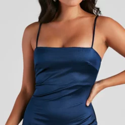 Windsor. Day Glow Satin A-Line Short Dress -Deals Skirt Store 05101 1822 4 ec1225b1 c265 4b74 b9ea 37663d1bfa41