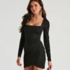 Windsor. Sparkle My Way Glitter Mini Dress -Deals Skirt Store 05101 1893 1