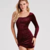 Windsor. My Good Side Glitter Velvet Dress
