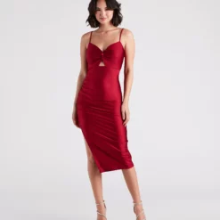 Windsor. Stylish Upgrade Satin Midi Dress -Deals Skirt Store 05101 1934 1 f5a8cd0e 4d48 4cd1 bdd8 138afbbddcb2
