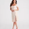 Windsor. Charming Allure Floral Midi Dress 2 Windsor. Charming Allure Floral Midi Dress -Deals Skirt Store 05101 2019 1