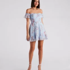 Windsor. Easy Breezy In Floral Chiffon Dress 8 Windsor. Easy Breezy In Floral Chiffon Dress -Deals Skirt Store 05101 2052 3