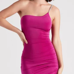 Windsor. The Jewel Rhinestone Strap Midi Dress -Deals Skirt Store 05101 2076 4