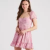 Windsor. Sweet Spring Vibes Floral Skater Dress
