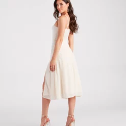 Windsor. Chic Flowy Chiffon Midi Dress -Deals Skirt Store 05101 2187 2