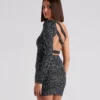 Windsor. Moonlight Glitter One-Shoulder Dress -Deals Skirt Store 05101 2195 1
