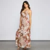 Windsor. Alluring Tropical Floral Maxi Dress -Deals Skirt Store 05102 0195 1 e2a2661d 94d1 4062 b3f8 826b98248efe