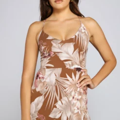 Windsor. Alluring Tropical Floral Maxi Dress -Deals Skirt Store 05102 0195 4 de56efd7 c8e3 43fb 8ae0 7dcfe64b4fda