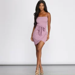 Windsor. Classy And Chic Asymmetrical Dress -Deals Skirt Store 05102 0460 4