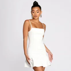 Windsor. Main Girl Ruffled Mini Dress