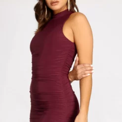 Windsor. Sleeveless Ruched Midi Dress 9 Windsor. Sleeveless Ruched Midi Dress -Deals Skirt Store 05102 0699 3