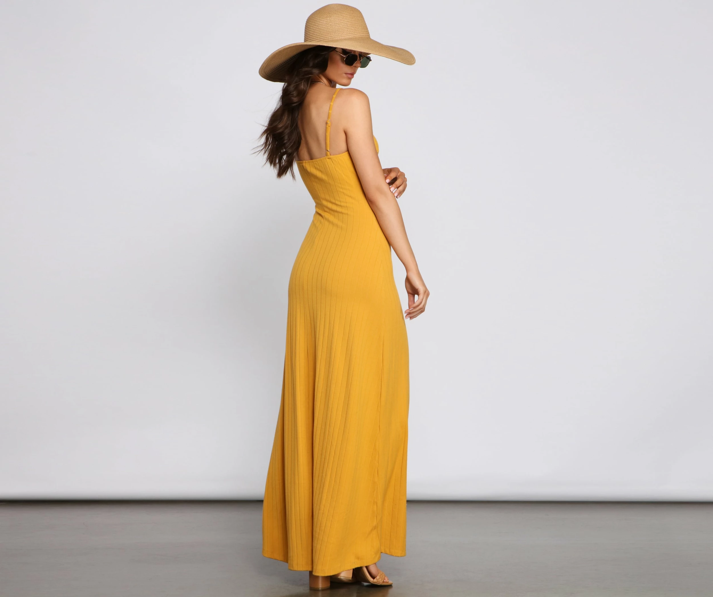 Windsor. Casual Glam Ribbed Knit Maxi Dress 4 Windsor. Casual Glam Ribbed Knit Maxi Dress - Image 2