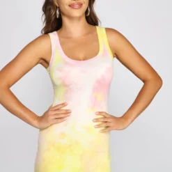 Windsor. Sunset Vibes Sleeveless Mini Dress -Deals Skirt Store 05102 1483 4