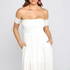 Windsor. Effortlessly Chic Smocked Maxi Dress -Deals Skirt Store 05102 4113 5 3d86fac6 0aee 47eb a6b4 e0d74027c28e