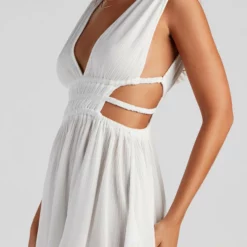 Windsor. Set The Bar Linen Cutout Mini Dress 21 Windsor. Set The Bar Linen Cutout Mini Dress -Deals Skirt Store 05102 4382 4 8a62ac05 a372 417b bfcc 68af6580c426