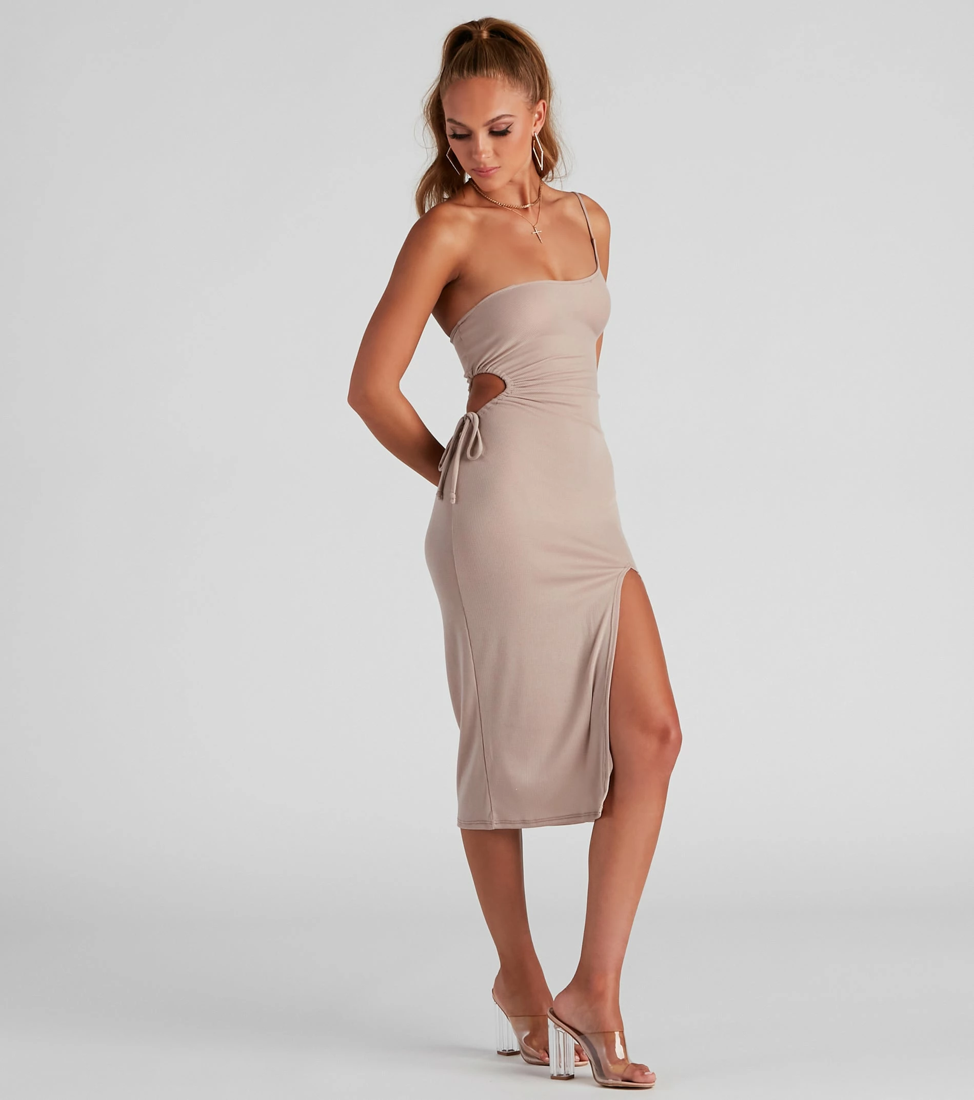 Windsor. Effortless Summer Style Knit Midi Dress 5 Windsor. Effortless Summer Style Knit Midi Dress - Image 3