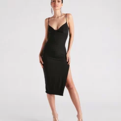 Windsor. Effortless Romance V-Neck Midi Dress 14 Windsor. Effortless Romance V-Neck Midi Dress -Deals Skirt Store 05102 5032 1