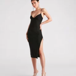 Windsor. Effortless Romance V-Neck Midi Dress 16 Windsor. Effortless Romance V-Neck Midi Dress -Deals Skirt Store 05102 5032 3