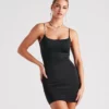 Windsor. Smooth Essential Square Neck Mini Dress
