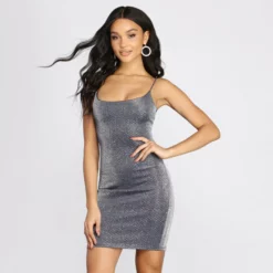 Windsor. Choose To Sparkle Mini Dress