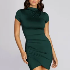 Windsor. Wrapped In Basics Mini Dress -Deals Skirt Store 05103 0323 1