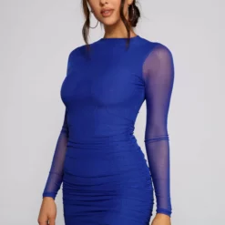 Windsor. Ready And Ruched Mesh Mini Dress -Deals Skirt Store 05103 3772 3 9699e10b a0a4 4e97 93f0 c9c4fe1cceb8