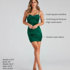 Windsor. Sleek Vibes Satin Mini Dress -Deals Skirt Store 05103 3815 9 7789ae5f ccf5 4eaf 8b76 0589fd0831fc