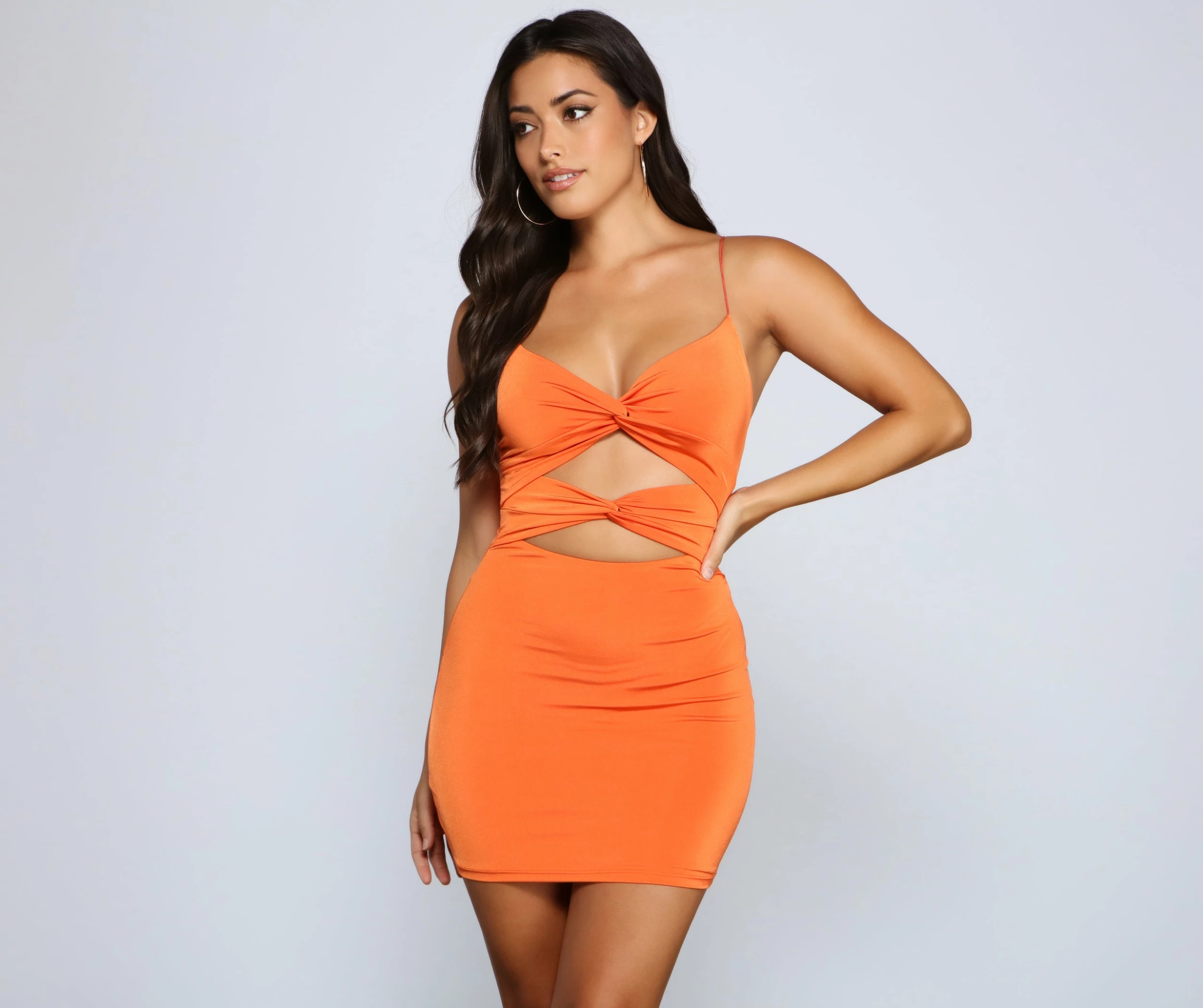 Windsor. Strike A Pose Cutout Mini Dress 19 Windsor. Strike A Pose Cutout Mini Dress - Image 17