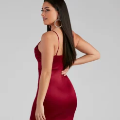 Windsor. Sleek Vibes Satin Mini Dress -Deals Skirt Store 05103 3863 2 8873f8cc 2643 4ff6 9d92 3f3e604e62b9