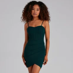 Windsor. Chic Beauty Corset Mini Dress