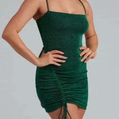 Windsor. Steal The Show Ruched Mini Dress -Deals Skirt Store 05103 4224 4