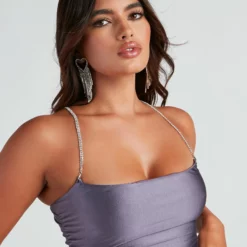 Windsor. Stunning Sophistication Rhinestone Mini Dress -Deals Skirt Store 05103 4312 4