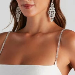 Windsor. Stunning Sophistication Rhinestone Mini Dress -Deals Skirt Store 05103 4313 4