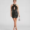 Windsor. All The Glitz And Glamour Mini Dress