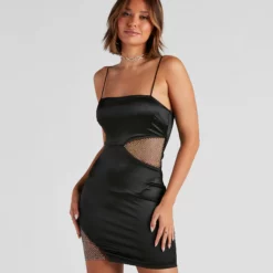 Windsor. Tonight's Special Satin Mini Dress