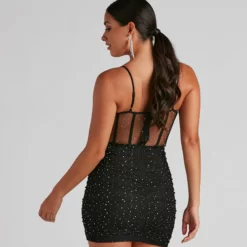 Windsor. Pop Goes The Party Mesh Mini Dress 15 Windsor. Pop Goes The Party Mesh Mini Dress -Deals Skirt Store 05103 4496 2
