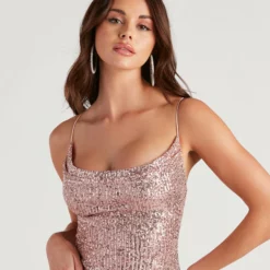 Windsor. Glitzy Babe Sequin Mini Dress -Deals Skirt Store 05103 4553 4