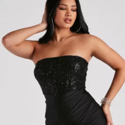 Windsor. Cue The Sparkle Sequin Short Dress -Deals Skirt Store 05103 4614 4