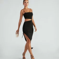 Windsor. Passport To Paradise Midi Dress -Deals Skirt Store 05103 4620 2