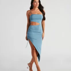 Windsor. Passport To Paradise Midi Dress -Deals Skirt Store 05103 4624 3