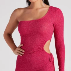 Windsor. Cut Out For Glitter Mini Dress -Deals Skirt Store 05103 4659 4