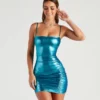 Windsor. Groovy Gal Metallic Mini Dress 2 Windsor. Groovy Gal Metallic Mini Dress -Deals Skirt Store 05103 4703 1